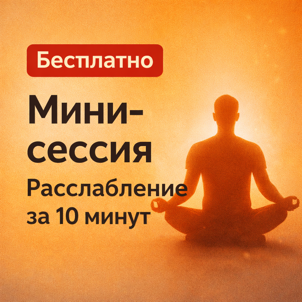 “Бесплатная мини-сессия: почувствуй эффект гипноза за 10 минут”